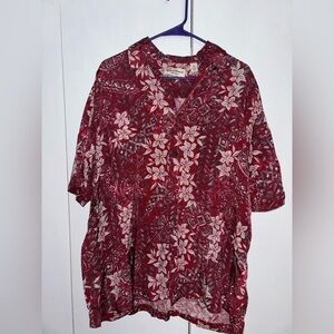 Caribbean Silk Blend button up